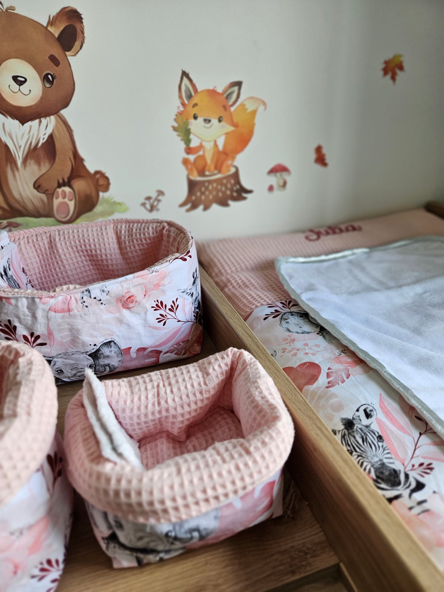 Matelas a langer avec serviette amovible