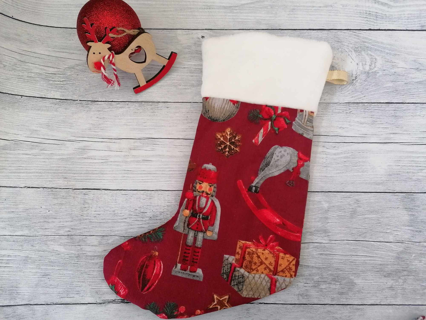 Chaussette de Noël - L'atelier de Chloé
