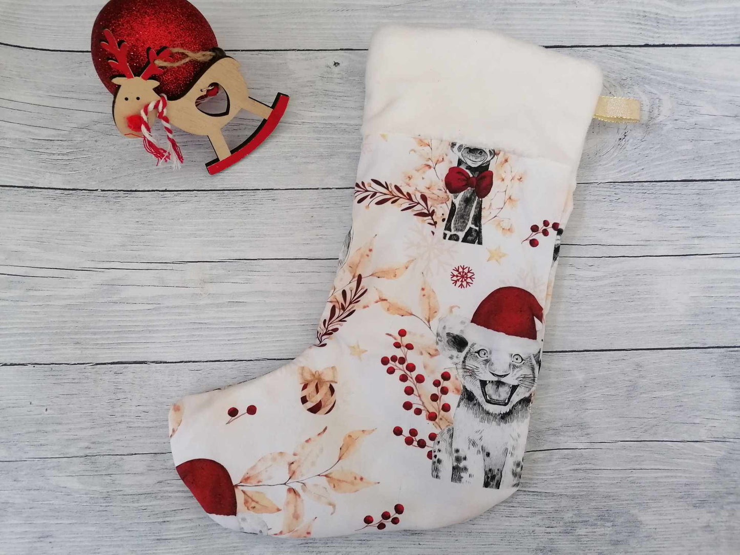 Chaussette de Noël - L'atelier de Chloé