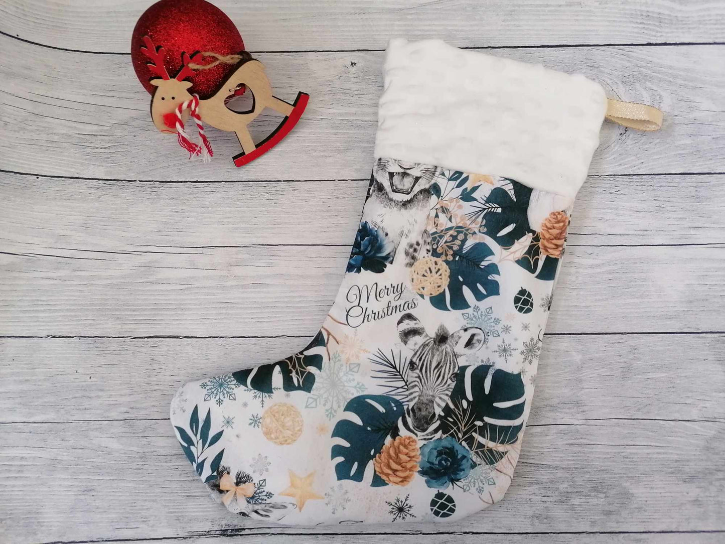 Chaussette de Noël - L'atelier de Chloé