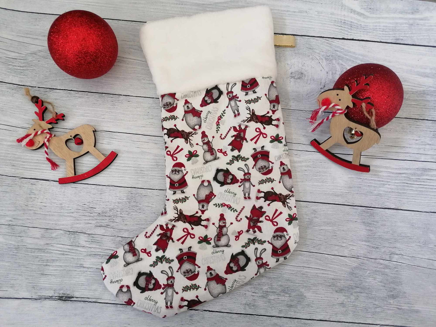 Chaussette de Noël - L'atelier de Chloé