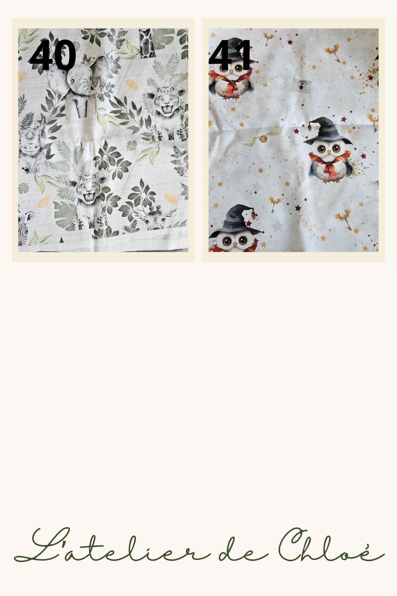 Bavoir élastique - L'atelier de Chloé