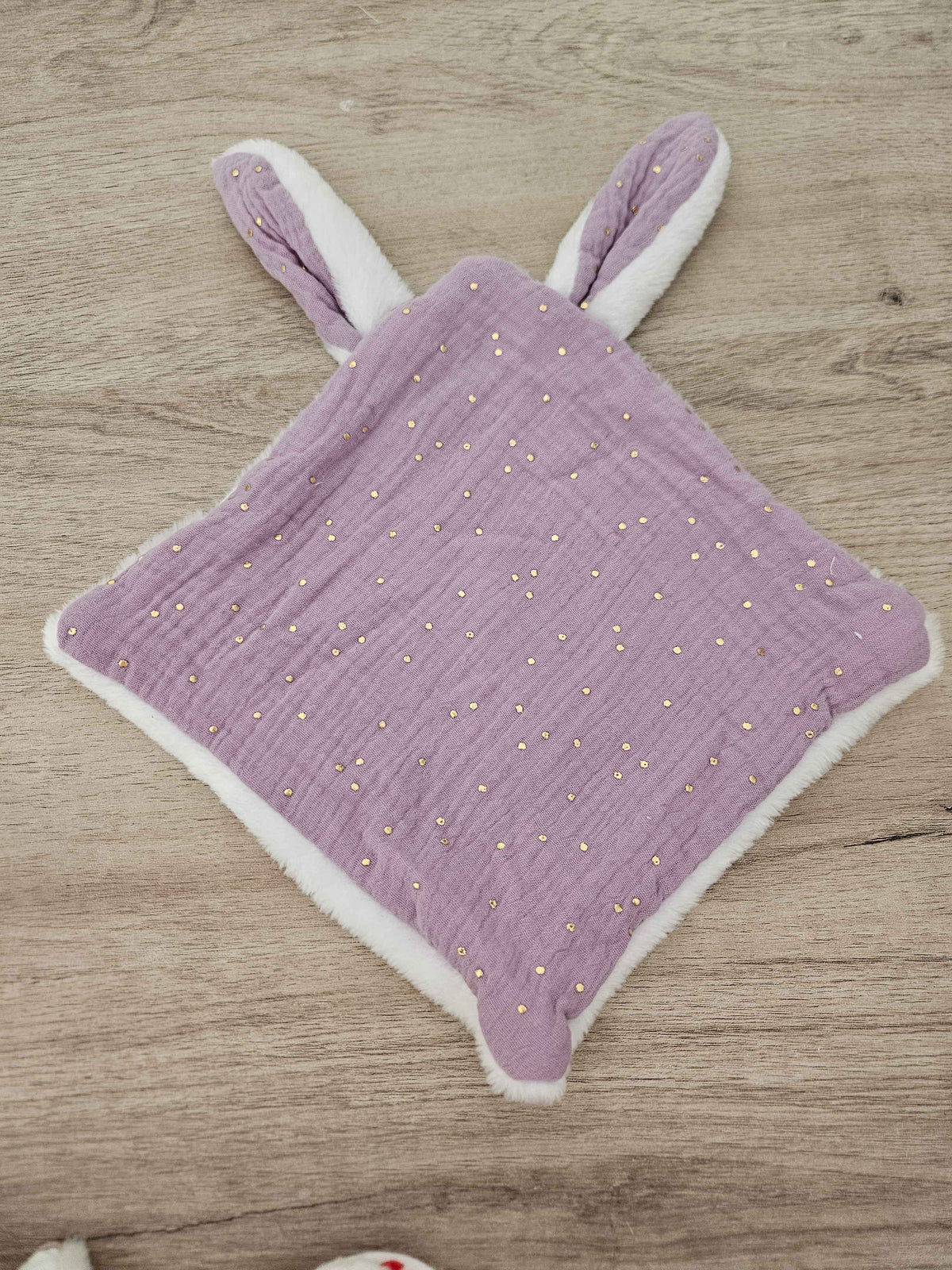 Doudou plat lapin