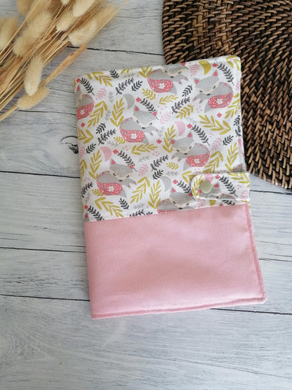 Protège carnet de santé renard - L'atelier de Chloé
