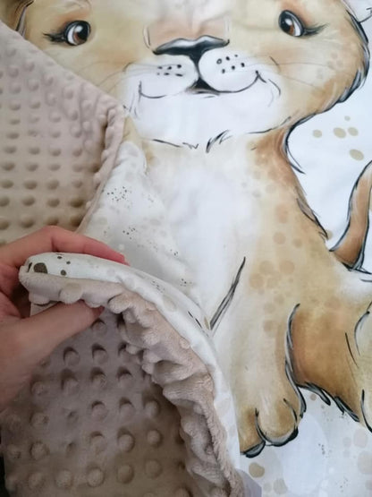 Couverture bébé hiver - L'atelier de Chloé