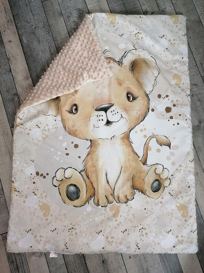 Couverture bébé hiver - L'atelier de Chloé