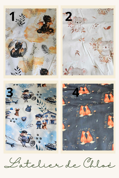 Bavoir élastique - L'atelier de Chloé