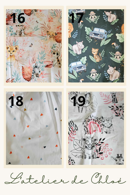 Bavoir élastique - L'atelier de Chloé