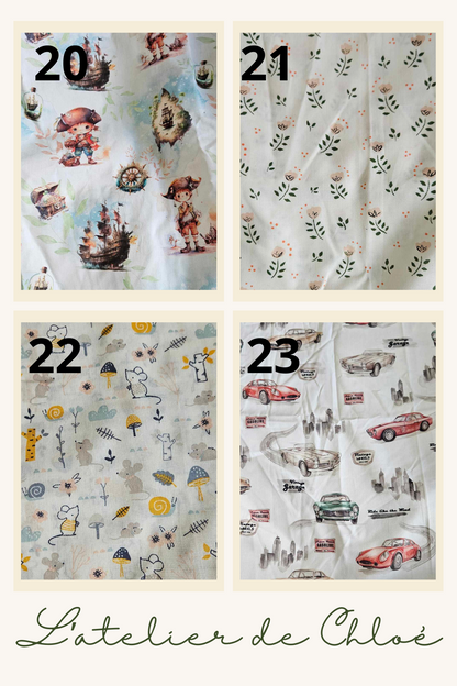 Bavoir élastique - L'atelier de Chloé