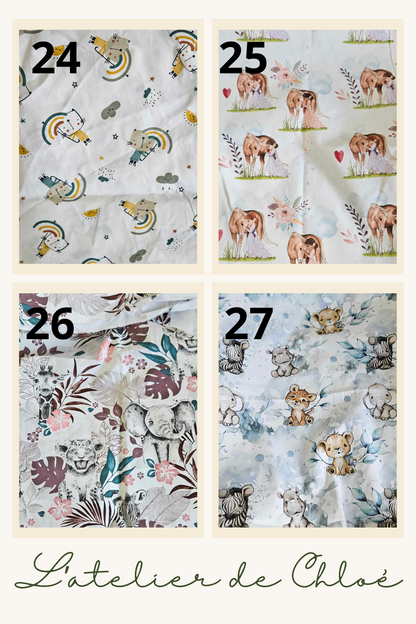 Bavoir élastique - L'atelier de Chloé