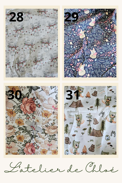 Bavoir élastique - L'atelier de Chloé