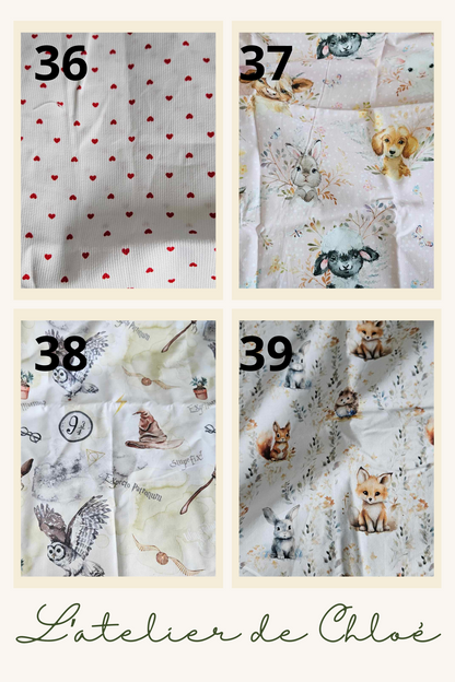 Bavoir élastique - L'atelier de Chloé