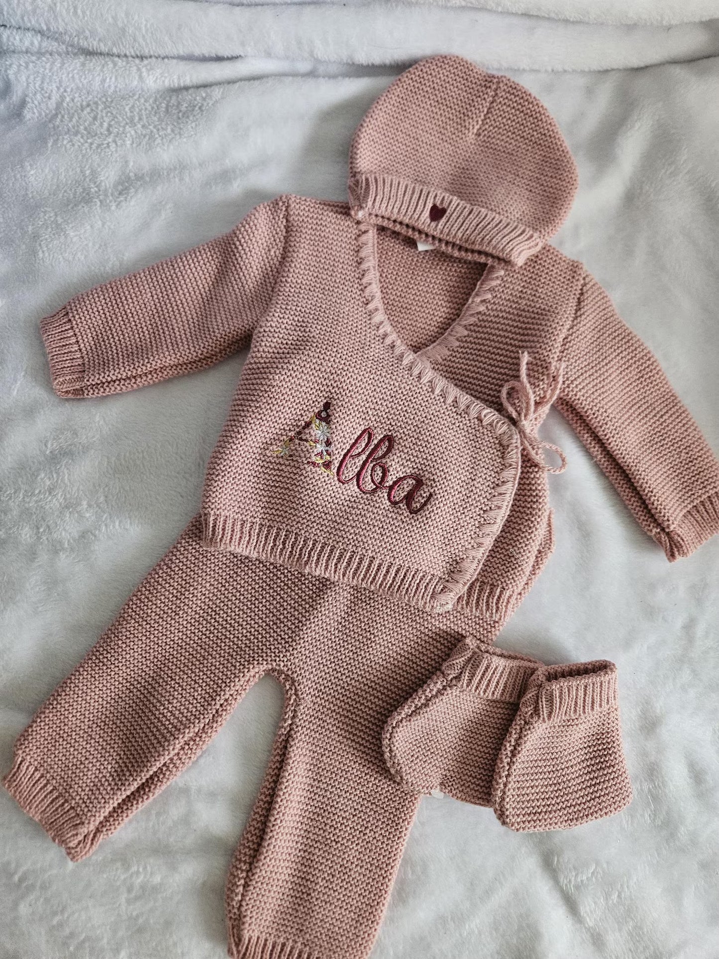 Ensemble naissance personnalisé