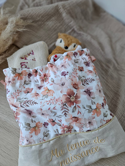 Pochon, range tétine, range doudou. Change bébé