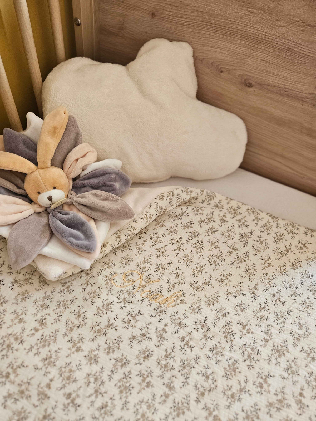 Couverture double gaze polaire