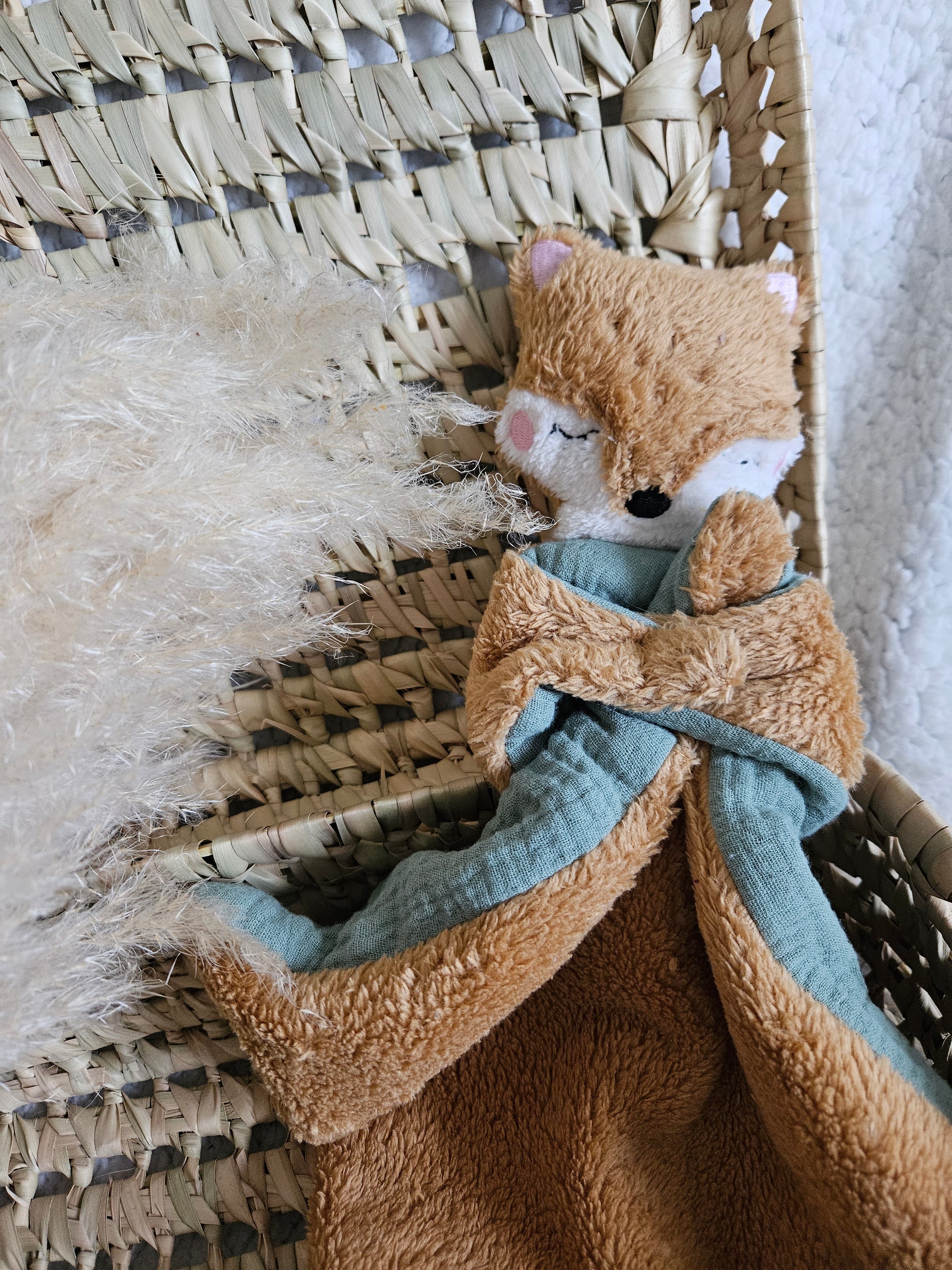 Doudou renard - L'atelier de Chloé