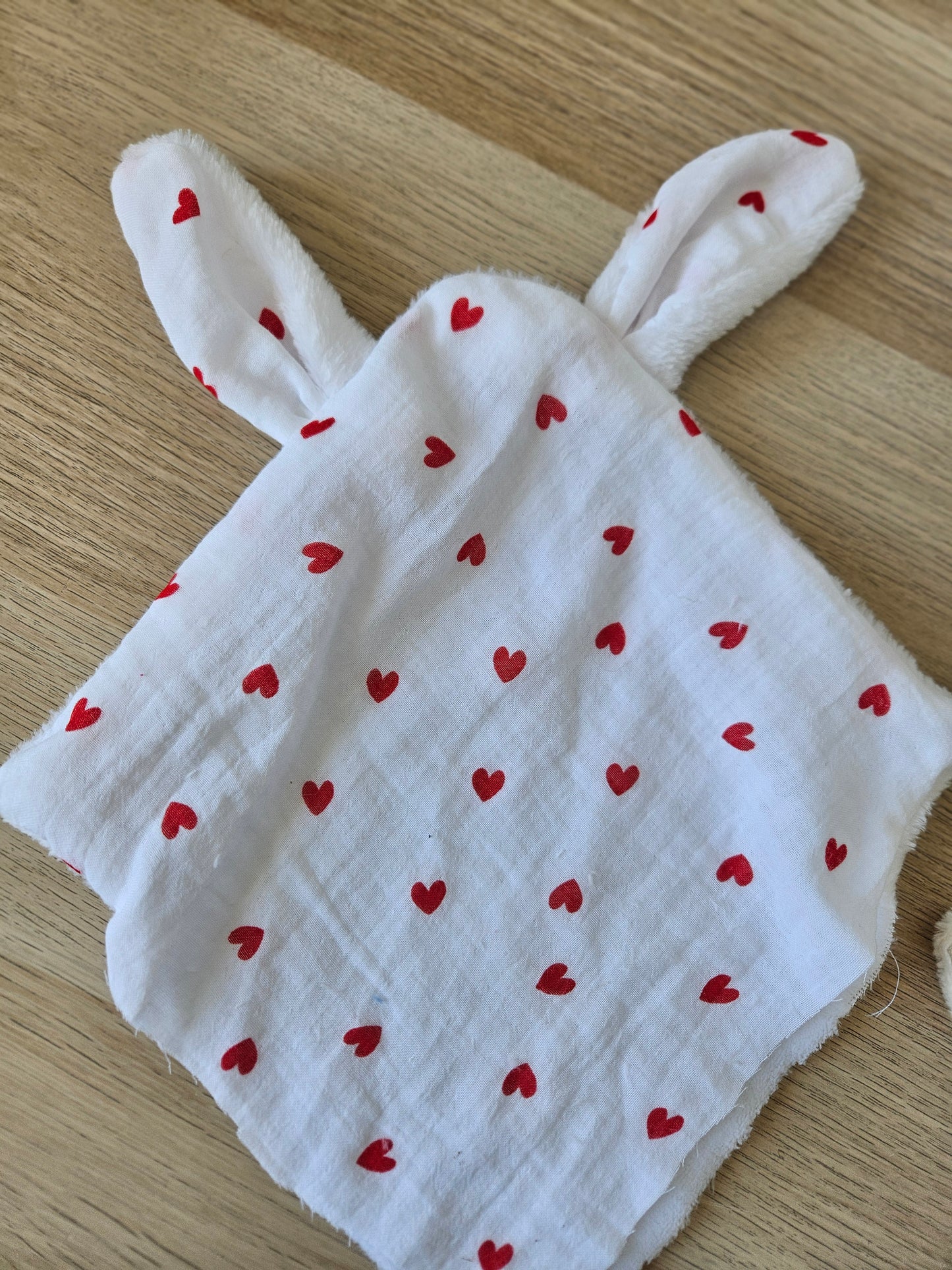 Doudou plat, doudou personnalisé. En stock envoie en 3/5jours