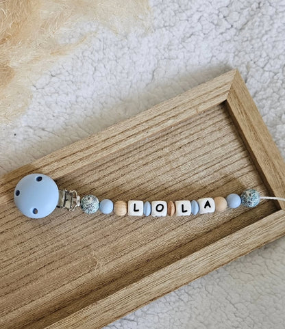 Attache tétine personnalisé