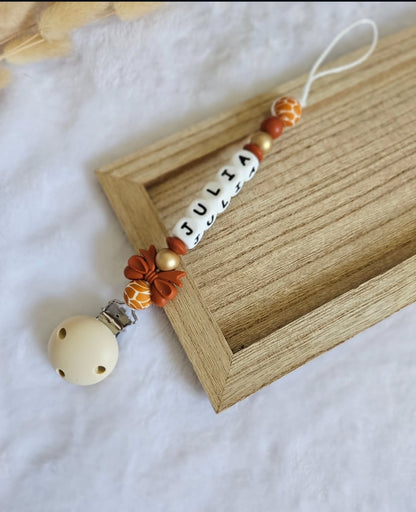 Attache tétine personnalisé