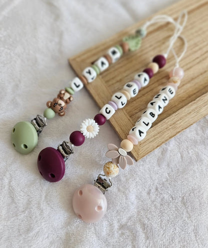 Attache tétine personnalisé