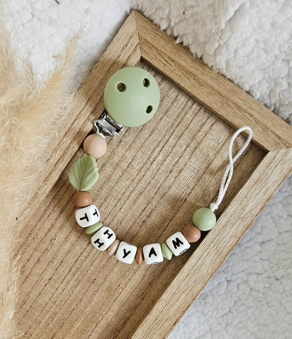 Attache tétine personnalisé