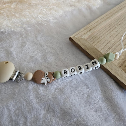 Attache tétine personnalisé