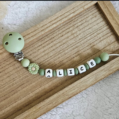 Attache tétine personnalisé