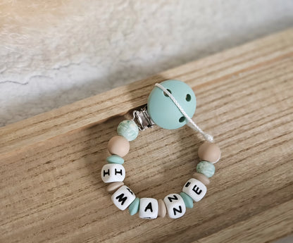 Attache tétine personnalisé