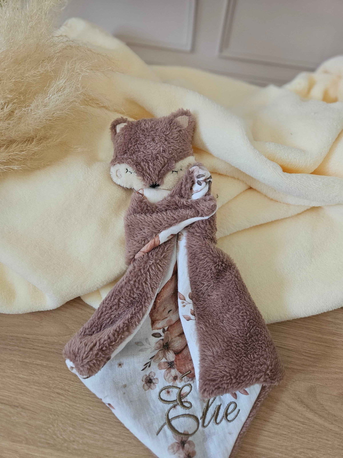Doudou renard lange