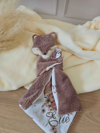Doudou renard lange