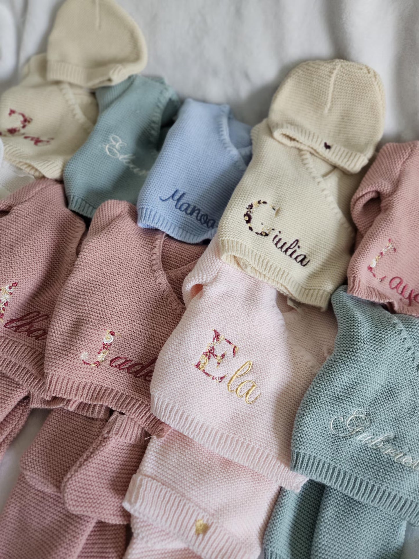 Ensemble naissance personnalisé