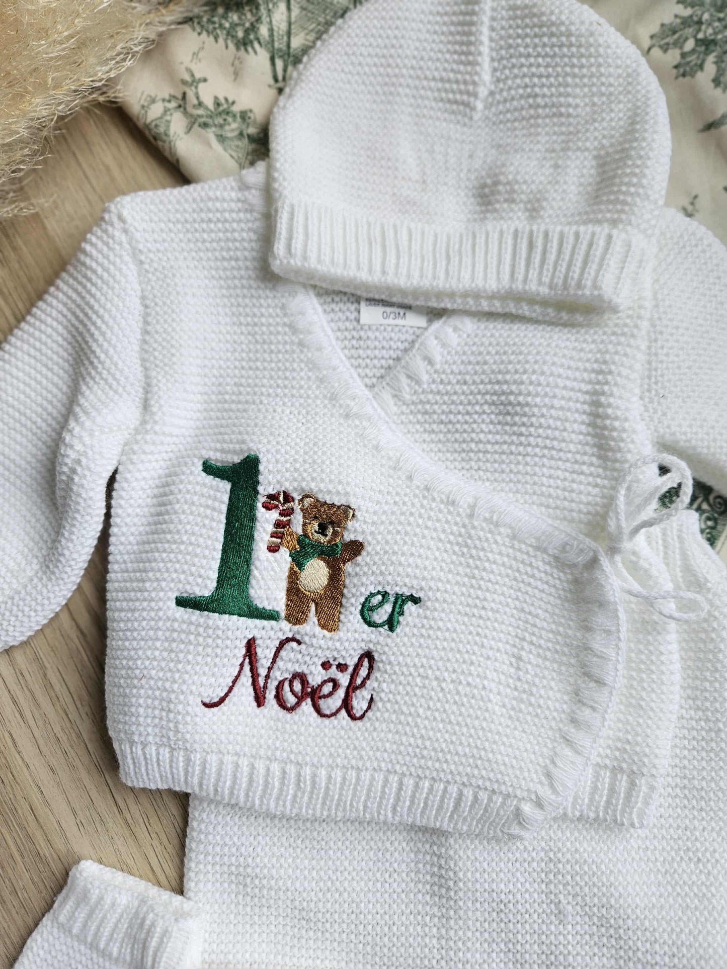 Ensemble naissance personnalisé Noël